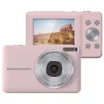 Kinsi DC403 Cámara Digital 2.4" 24MP Rosa Kinsi DC403 Cámara Digital 2.4" 24MP Rosa
