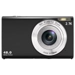 Kinsi DC402 Cámara Digital 2.88" 8MP para Principiantes/Estudiantes/Niños Negra Kinsi DC402 Cámara Digital 2.88" 8MP para Principiantes/Estudiantes/Niños Negra