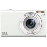 Kinsi DC402 Cámara Digital 2.88" 8MP para Principiantes/Estudiantes/Niños Blanco Kinsi DC402 Cámara Digital 2.88" 8MP para Principiantes/Estudiantes/Niños Blanco