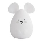 Mouse  Lámpara Infantil con Altavoz Bluetooth Ratón Blanco