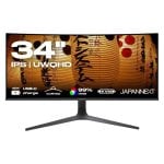 JAPANNEXT JN-IPSC34UWQHDR-C65W-H 34" LED IPS UltraWide QHD FreeSync Curva USB-C JAPANNEXT JN-IPSC34UWQHDR-C65W-H 34" LED IPS UltraWide QHD FreeSync Curva USB-C