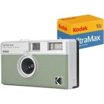 Cámara Analógica Agfaphoto Kodak EKTAR H35 Half Frame Verde con Flash
