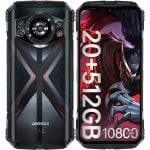 Doogee S118 4G 8GB 512GB 6.58" Rosso