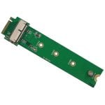 Carte PCI-E 4X/2X M.2 SSD 16 + 12 broches NGFF M-KEY pour MACBOOK A1493/A1502/A1398/A1466/A1465 (2013-2016)