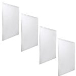Painel LED JANDEI 60x60cm 48W Retroiluminado 3000K 4200Lm Pack 4