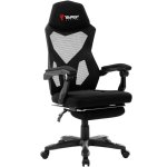 Tempest AeroGamer Silla Gaming con Tela Transpirable Negra