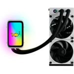 Hyte THICC Q60 Kit de Refrigeração Líquida com Ecrã 240mm Branco/Preto Hyte THICC Q60 Kit de Refrigeração Líquida com Ecrã 240mm Branco/Preto