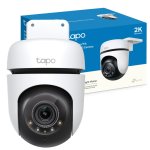 Tapo TC41 Cámara de Vigilancia 360º Exterior, 2K 3MP, Detección IA Gratuita, Visión Nocturna a Color