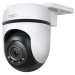 Caméra de surveillance TP-Link Tapo TC41 2K Vision Nocturne Intérieur et Extérieur Détection IA Audio Bidirectionnel Contrôle Vocal