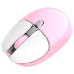 Kinsi M106 Ratón Óptico Inalámbrico Silencioso 1200DPI Rosa