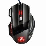 Kinsi X7 Ratón Óptico Gaming RGB 2400DPI Negro