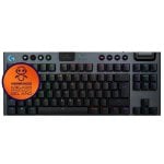 Logitech G915 X LIGHTSPEED TKL Teclado Mecánico Gaming Inalámbrico GL Tactile PBT Negro Logitech G915 X LIGHTSPEED TKL Teclado Mecánico Gaming Inalámbrico GL Tactile PBT Negro