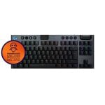 Logitech G915 X LIGHTSPEED TKL Teclado Mecánico Gaming Inalámbrico GL Tactile PBT Negro Logitech G915 X LIGHTSPEED TKL Teclado Mecánico Gaming Inalámbrico GL Tactile PBT Negro