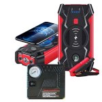 Kit De Arranque De Batería De Coche Con Bomba De Aire De 26000 Mah Klack Q-x7 Kit De Arranque De Batería De Coche Con Bomba De Aire De 26000 Mah Klack Q-x7