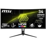 Monitor MSI MAG 342CQR E2 34" UltraWide QHD 180Hz VA Curvo HDR Ready 1ms