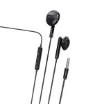 Auriculares Myway MWHPH0019 avec câble Jack 3,5 mm, micro intégré, usage smartphone, noirs