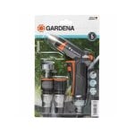 Gardena 18298-20 raccord des tuyaux d'eau Connecteur de pistolet/pulvérisateur Plastique Gris, Orange 5 pièce(s)