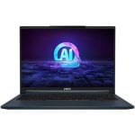 MSI Stealth 16 AI Studio A1VFG-203XES Intel Core Ultra 7 155H Laptop 40,6 cm (16 Zoll) Quad HD+ 32 GB DDR5-SDRAM 1 TB SSD NVIDIA GeForce RTX 4060 Wi-Fi 7 (802.11be) FreeDOS Blau MSI Stealth 16 AI Studio A1VFG-203XES Intel Core Ultra 7 155H Laptop 40,6 cm (16 Zoll) Quad HD+ 32 GB DDR5-SDRAM 1 TB SSD NVIDIA GeForce RTX 4060 Wi-Fi 7 (802.11be) FreeDOS Blau