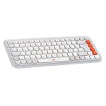 Logitech Pop Icon Keys Kabellose Bluetooth-Tastatur, Weiß