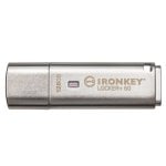 Kingston Technology IronKey Locker+ 50 USB-Flash-Laufwerk 128 GB USB Typ A 3.2 Gen 1 (3.1 Gen 1) Silber