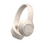 Kinsi V9 Auriculares Gaming con Cable/Bluetooth/Jack3.5/Tarjeta TF Blancos