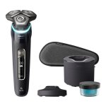 Máquina de Barbear Facial Philips Shaver Series 9000 S9976/55 Recarregável 60 min Seco e a Húmido 3 Lâminas Carga Rápida