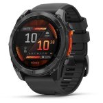 Garmin Fēnix 8 Bluetooth GPS Wi-Fi 51mm AMOLED Schwarz Groß Wasserfest 10ATM SpO2 Puls Schlaf