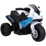 Homcom Moto Eléctrica Para Niños de 18-36 Meses 66x37x44cm Azul