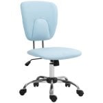 Vinsetto Silla de Oficina con Altura Ajustable e Inclinación Azul Vinsetto Silla de Oficina con Altura Ajustable e Inclinación Azul