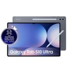 Samsung Galaxy Tab S10 Ultra 5G 14.6" AMOLED 1TB Dimensity 9300 Batería 11.200mAh Gris Samsung Galaxy Tab S10 Ultra 5G 14.6" AMOLED 1TB Dimensity 9300 Batería 11.200mAh Gris