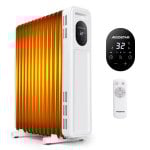 Aigostar Radiador de Aceite Digital 2500W Blanco
