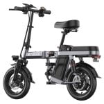 Engwe T14 Bicicleta Eléctrica Plegable 14" 350W Gris Engwe T14 Bicicleta Eléctrica Plegable 14" 350W Gris