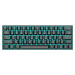Kinsi T30 Teclado Mecánico Gaming con 63 Teclas y Luces RGB Ajustable Negro Qwerty USA