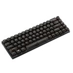 Kinsi T40 Teclado Mecánico Gaming con 68 Teclas Transparentes Negro Qwerty USA