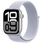 Apple Watch Series 10 GPS + Cellular 42mm OLED Silber Blau Einheitsgröße Wasserfest IP6X