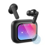 Ksix Vision Auriculares Inalámbricos con ANC y Pantalla TFT 2.01" en Estuche Negros