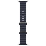 Bracelet Apple Watch bleu marine/titane naturel 49 mm, taille unique