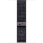 Apple Loop Nike Sportarmband Schwarz/Blau 46 mm Einheitsgröße Apple Loop Nike Sportarmband Schwarz/Blau 46 mm Einheitsgröße