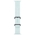 Bracelet Apple Watch bleu océan/noir titane 49 mm, taille unique
