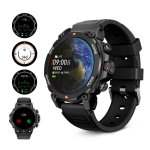 Ksix Explorer Smartwatch Amoled-Bildschirm 1,43" Schwarz