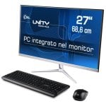 CSL PC All-in-One Unity F27W-ALS Intel N200/8GB/256GB SSD/27" Tastiera italiana