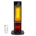 Aigostar Calefactor Cerámica PTC de 5 Modos con Eco, Oscilación 60º 1350-2000W
