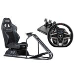 Simulatore di guida GTRacer di Next Level Racing + volante Thrustmaster T248 per PS4/PS5/PC Simulatore di guida GTRacer di Next Level Racing + volante Thrustmaster T248 per PS4/PS5/PC