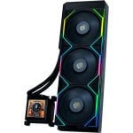 Lian-Li HydroShift LCD 360TL ARGB 360mm Kit di raffreddamento a liquido con schermo LCD IPS da 2,88" Nero