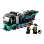 Lego City Coche de Carreras Y Camión de Transporte de Coches Lego City Coche de Carreras Y Camión de Transporte de Coches