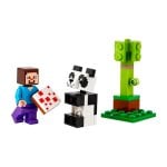Lego Minecraft Steve And Baby Panda Lego Minecraft Steve And Baby Panda