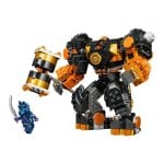 LEGO Ninjago Robot Elemental de la Terre de Cole 71806 235 pièces