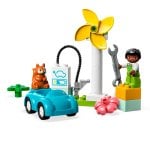 Lego Duplo Town Turbina Eólica Y Coche Eléctrico Lego Duplo Town Turbina Eólica Y Coche Eléctrico