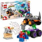 Lego Marvel Spidey y Su Superequipo Camiones de Combate de Hulk y Rino Lego Marvel Spidey y Su Superequipo Camiones de Combate de Hulk y Rino