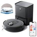 Proscenic Q8 Max Robot Aspirador 2 em 1 com Estação de Esvaziamento Automático 4200Pa Preto Proscenic Q8 Max Robot Aspirador 2 em 1 com Estação de Esvaziamento Automático 4200Pa Preto